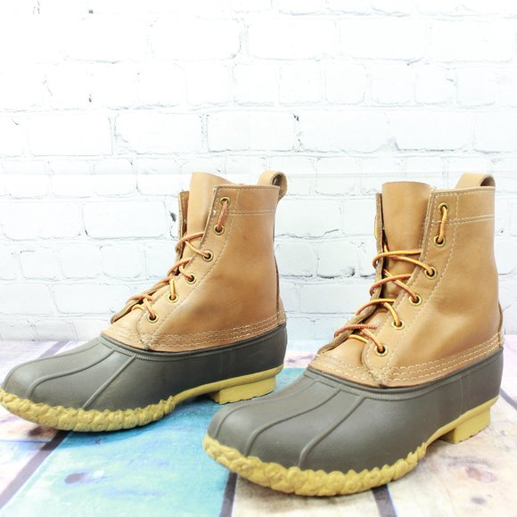 LL BEAN Duck Boots Classic Rain Boots Size 9 M - Picture 2 of 7